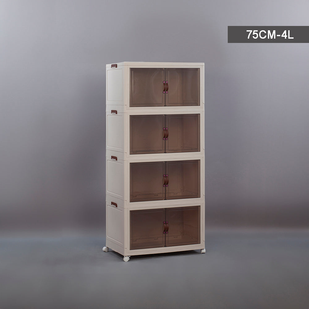 BS025 - Installation-Free Plastic Multi-Layer Storage Cabinets image 11