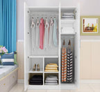 CC025 - Modern Simple Wooden Wardrobe image 3