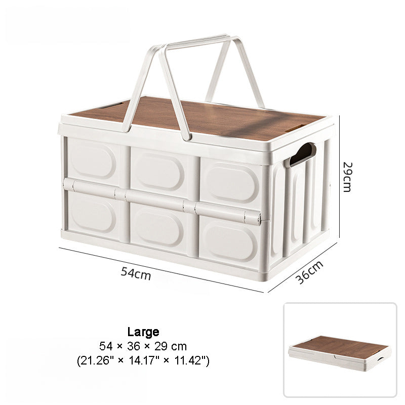 BS046 - Outdoor Camping Storage Box with Wooden Lid image 7