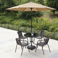 ODS005 - Outdoor Patio Dining Table, Chair & Umbrella image 0
