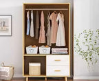 CC021-Modern Minimalist Wardrobe for Small Bedrooms with Large Capacity image 9