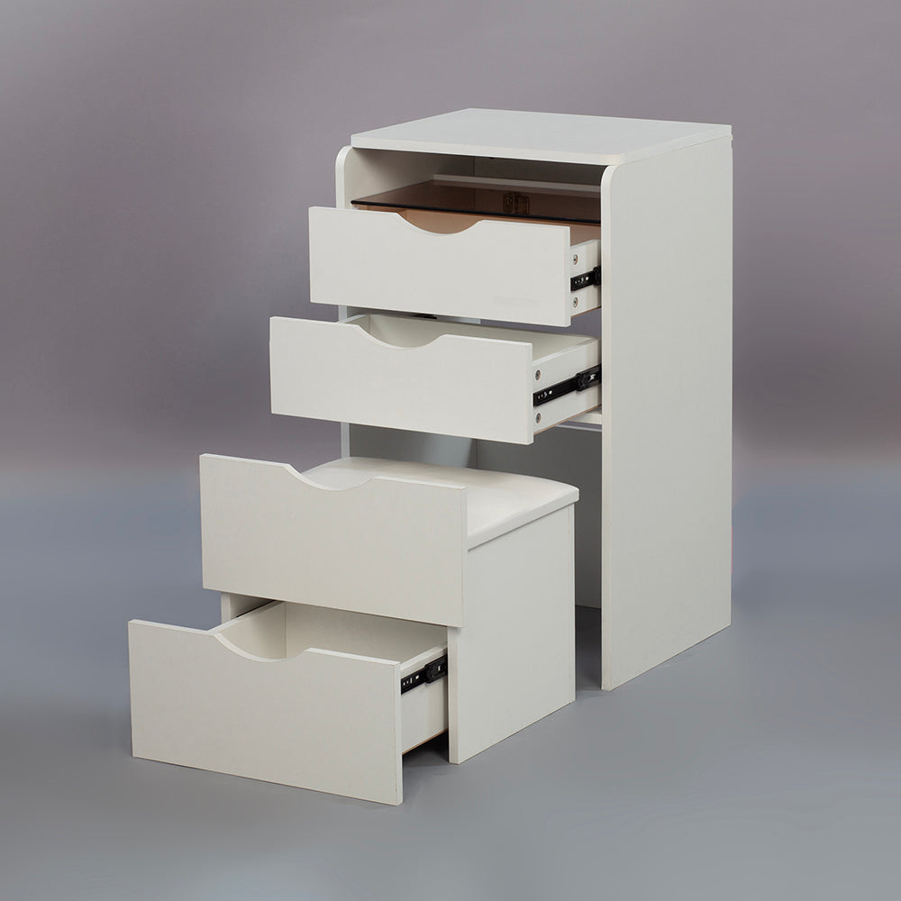 DR011 - Flip-Top Dresser Multi-Function Cabinet Small Storage image 5