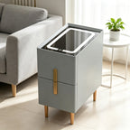 CBD034 - Smart LED Nightstand with Wireless Charging image 2