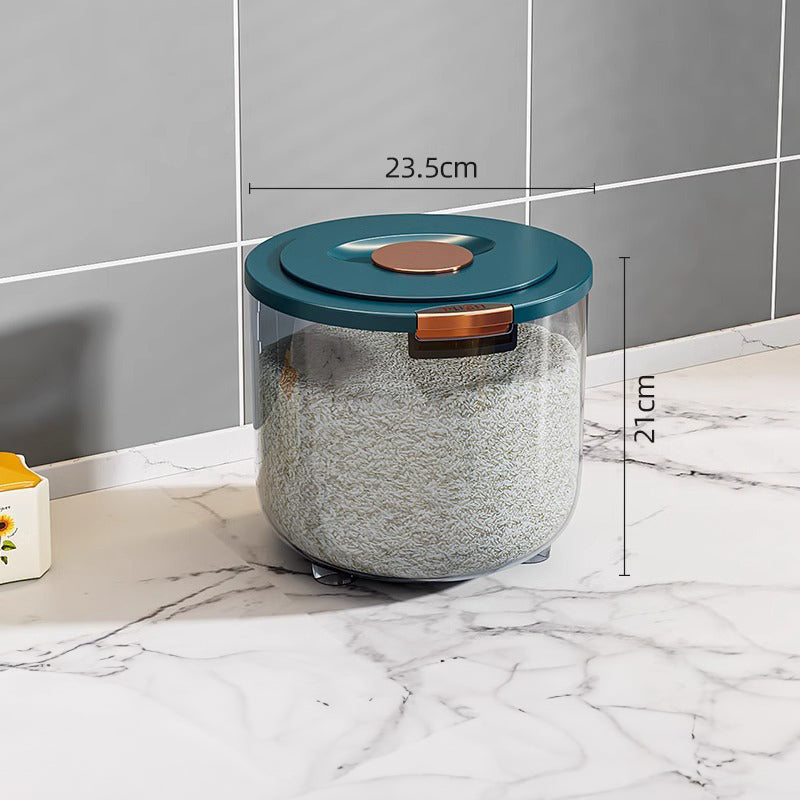 BOX005 - Sealed Flip-Lid Rice Storage Container image 3