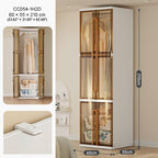 CC054 - Multi-Layer Plastic Wardrobe Closet – Modular Hanging & Storage Cabinet image 4