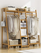CC006 - Dual Storage Clothing Rack image 0