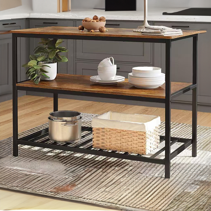 WCK014 - Rustico Max Kitchen Island Cart image 1