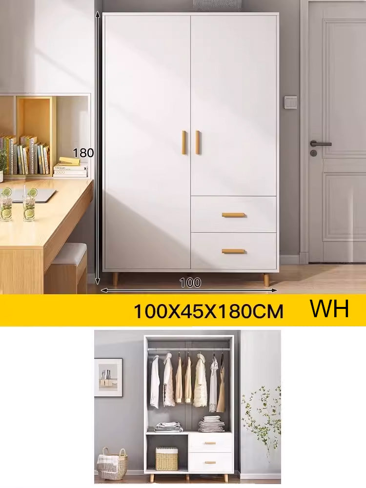 CC021-Modern Minimalist Wardrobe for Small Bedrooms with Large Capacity image 8
