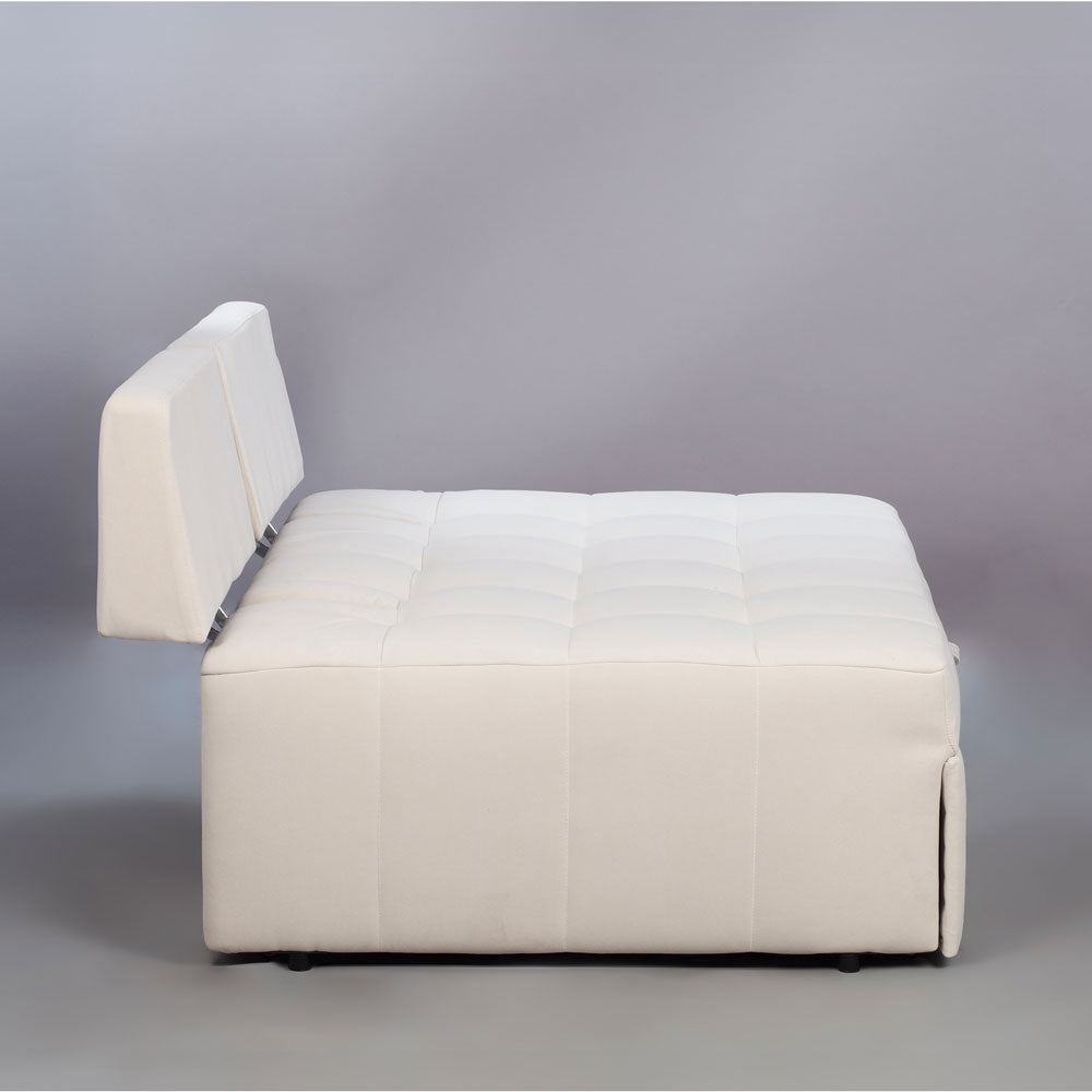 SOB022 - Modern Minimalist Cream Cloud Sofa image 2