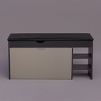 SOCE012 -  Craftsman Shoe Storage bench with Long Bench Seat image 10