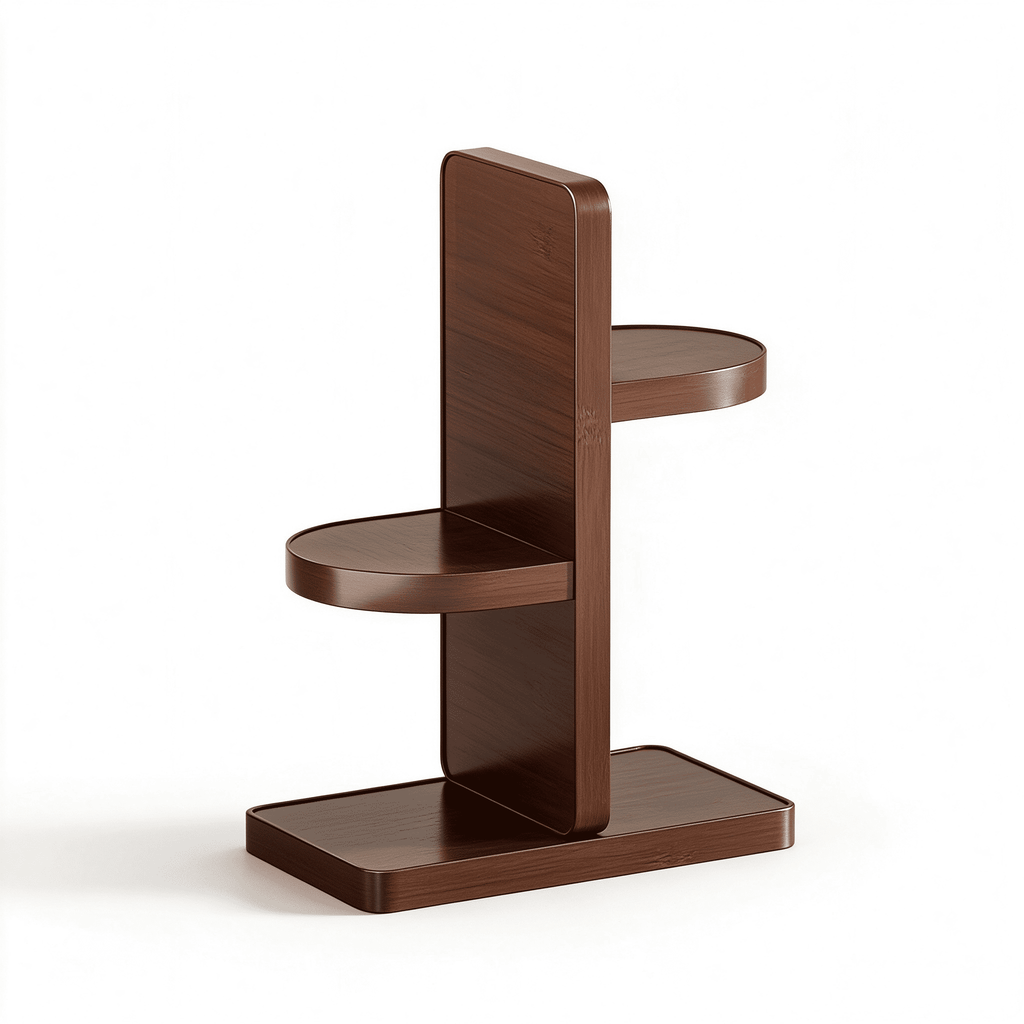 CSR004 - Amberch Modern Mug Tree Vertical Multi-Tier Coffee Station Organizer image 6