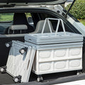BATE007 - Outdoor Camping Storage Box with Lid and Wheels image 0