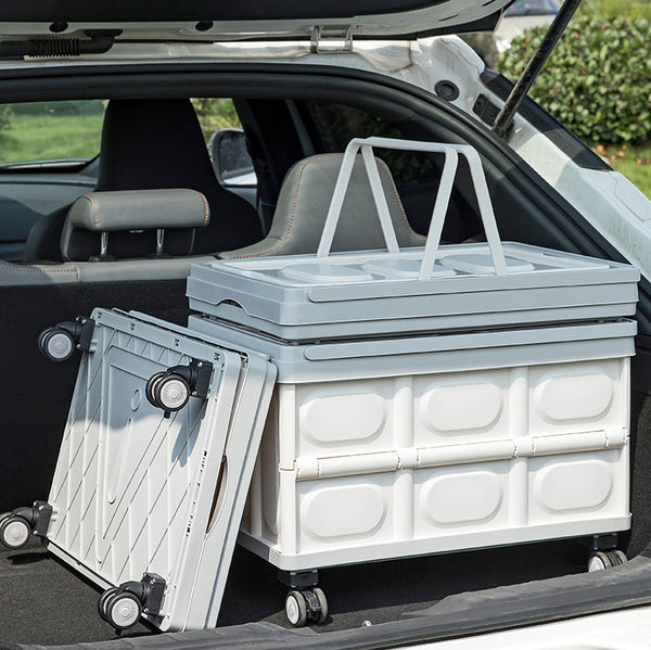 BATE007 - Outdoor Camping Storage Box with Lid and Wheels