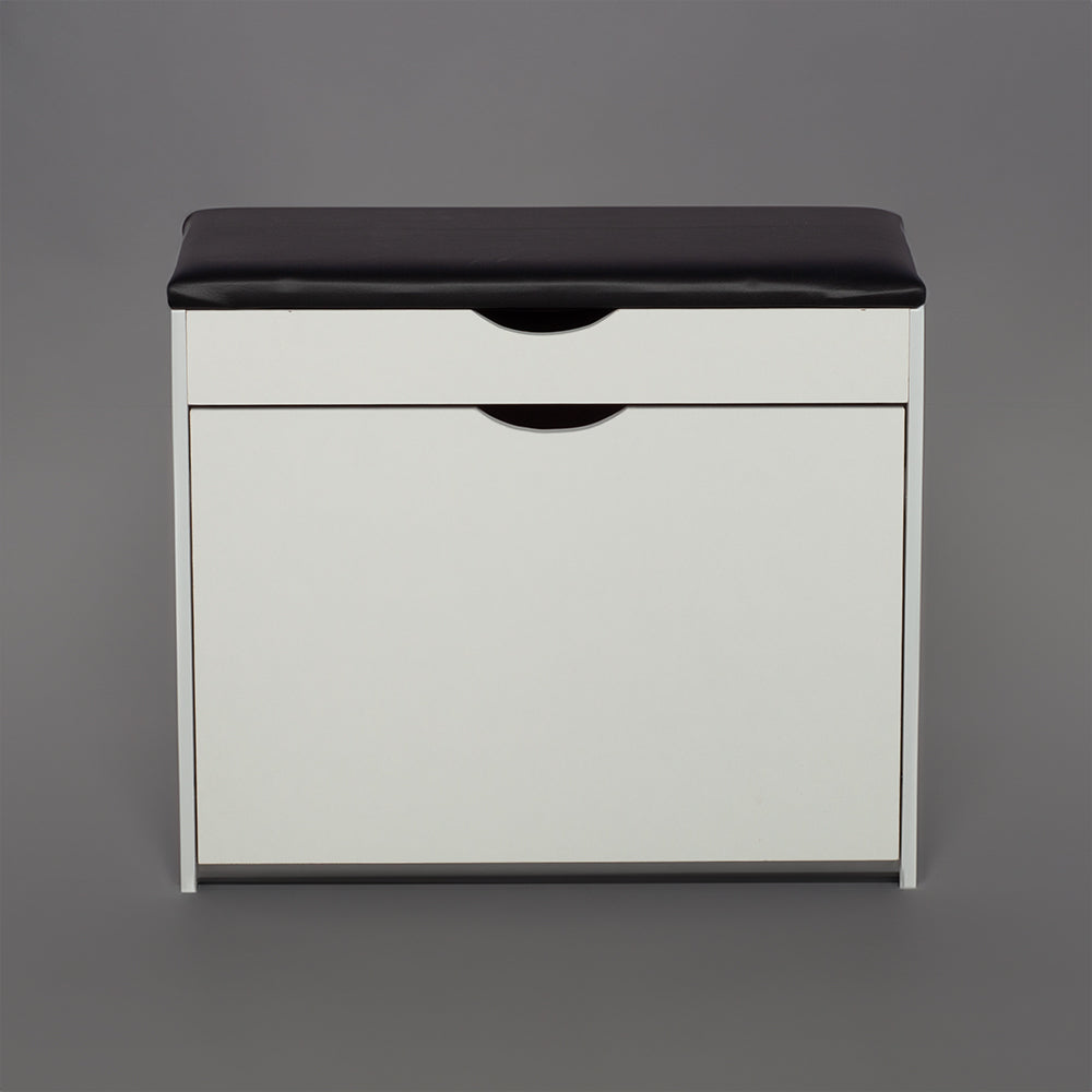 SOCE012 -  Craftsman Shoe Storage bench with Long Bench Seat image 4