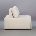 SOB022 - Modern Minimalist Cream Cloud Sofa image 6