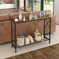 EDB042 - 41.9" Narrow Console Table with Metal Frame image 0
