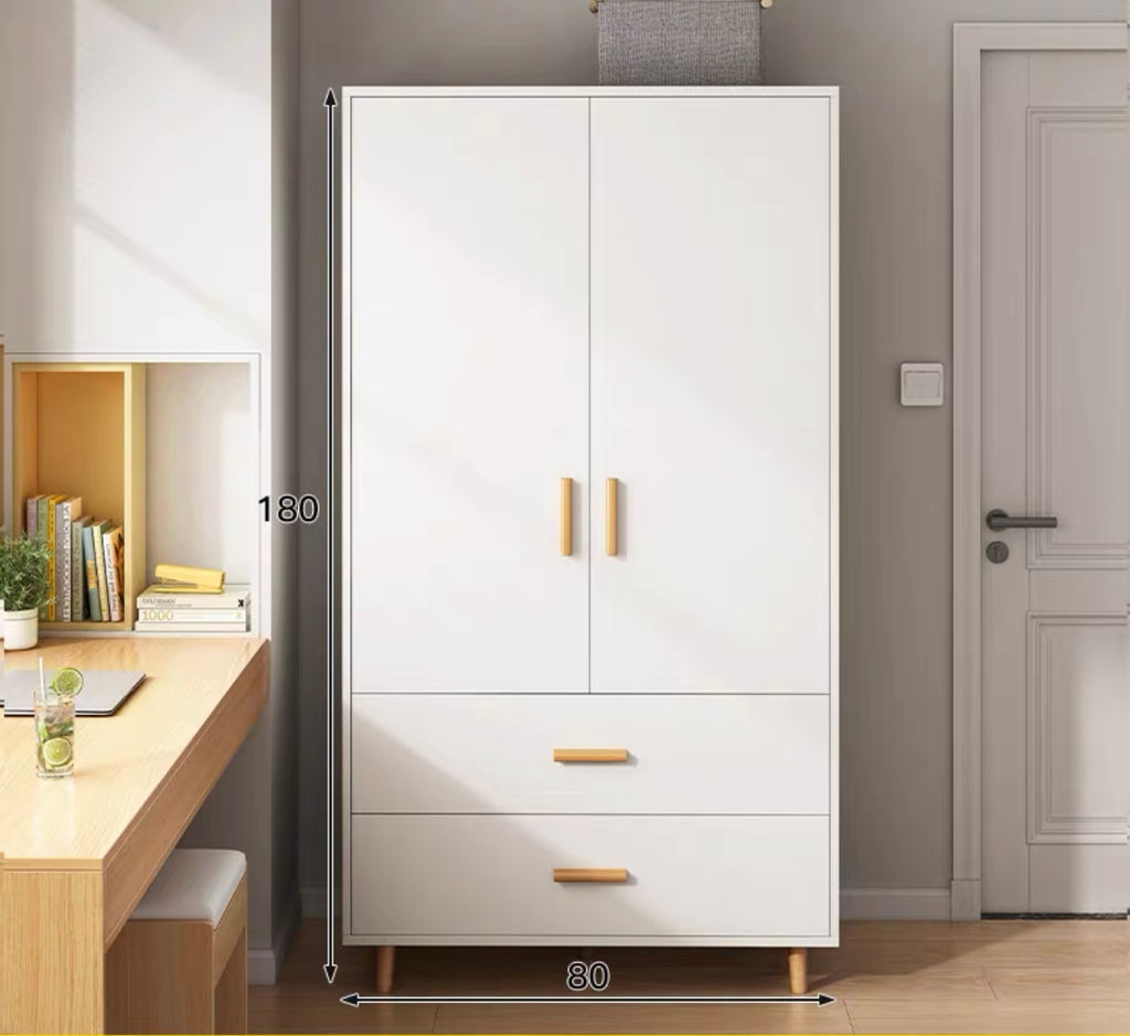 CC021-Modern Minimalist Wardrobe for Small Bedrooms with Large Capacity image 5