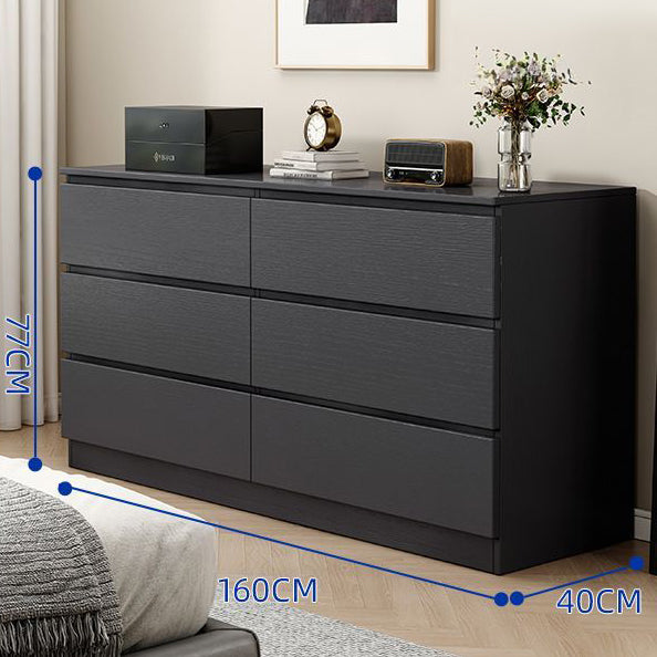 CBD028 - Elegant Multiple-Drawer Black Dresser Modern Accent Storage for Bedroom image 2