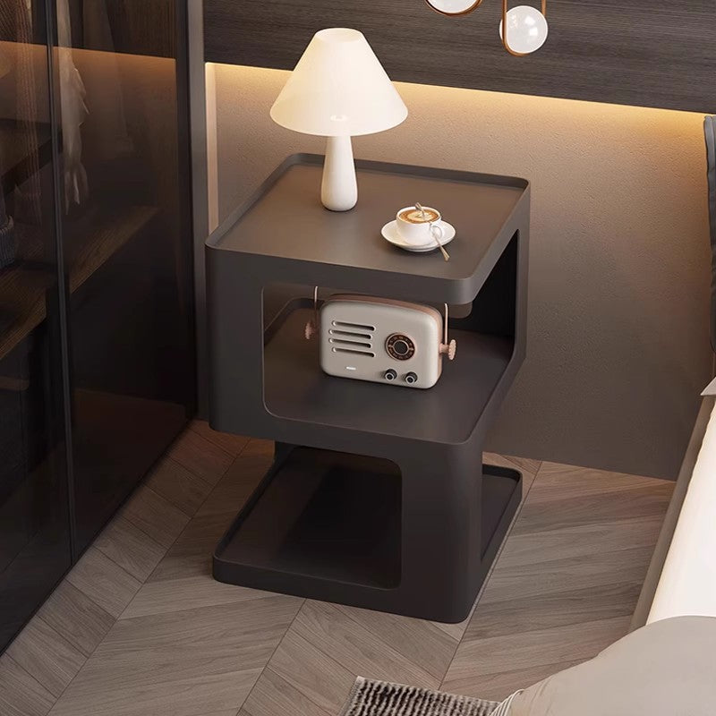 CBD016 - Zhtao Bedside Table Bedroom Iron Storage rack image 3