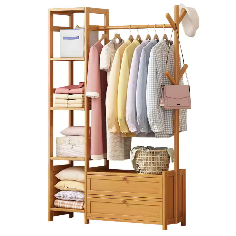 CC003 - Wood Closet Hanger Rack image 3