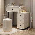 DR009 - Solid Wood Dressing Makeup Table with Side Cabinet image 6