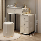 DR009 - Solid Wood Dressing Makeup Table with Side Cabinet image 6