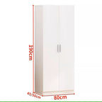 CC025 - Modern Simple Wooden Wardrobe image 7