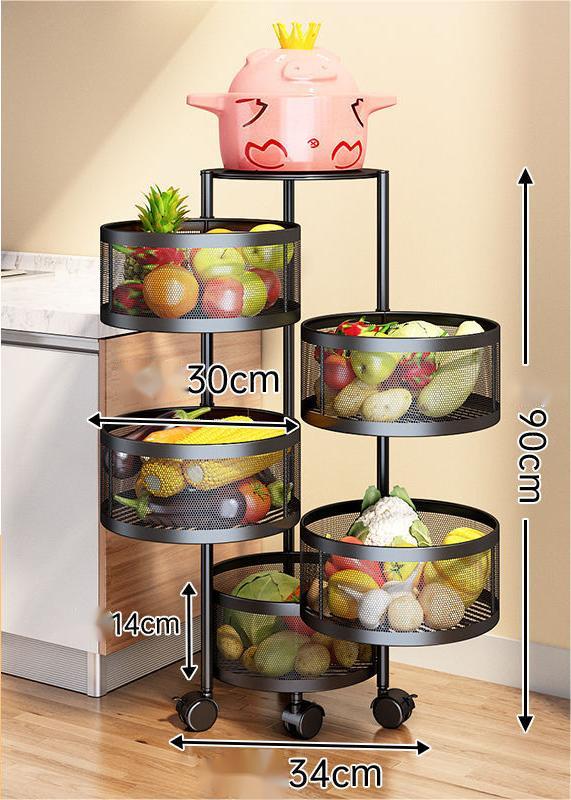 BS001 - Vegetable Basket Space Saver image 2