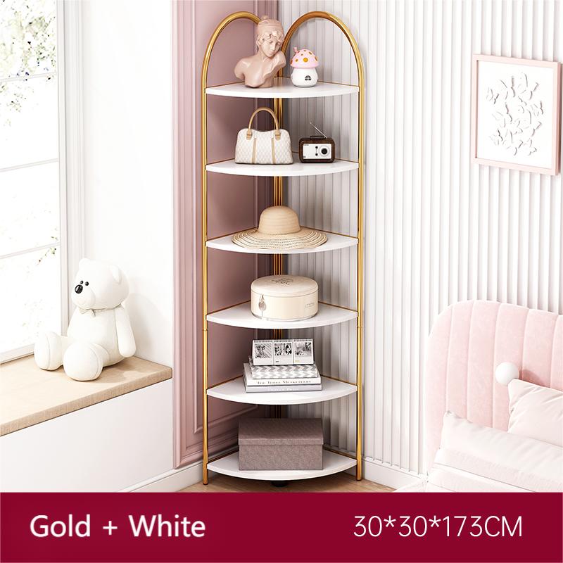 BS011 Craftsman Corner Cabinet Triangle Shelf Bedroom Storage Wall Side Stand image 5