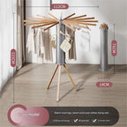 WH008 - Invisible  Household Balcony Indoor Folding Drying Rack image 2