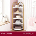 BS011 Craftsman Corner Cabinet Triangle Shelf Bedroom Storage Wall Side Stand image 7