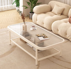 EDB017 - Glass Simple Creative Round Coffee Table image 2