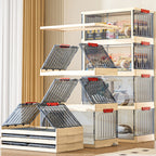 BS043 - Multifunctional Cozy Cat House with Storage Cabinet image 5