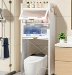 TS002 - Bathroom Toilet Balcony Storage Rack image 0