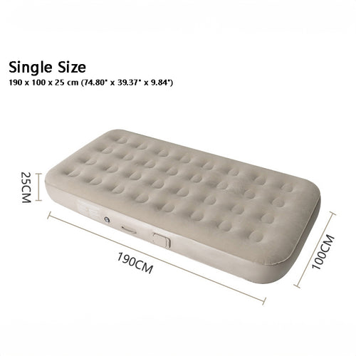 ARM001 - Camping Power Cable-Free Build-in Pump Air Mattress - Short Version image 1