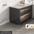 WCK015 - Sintered Stone Kitchen Storage Rack Multifunctional Cabinet image 1