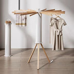 WH008 - Invisible  Household Balcony Indoor Folding Drying Rack image 0