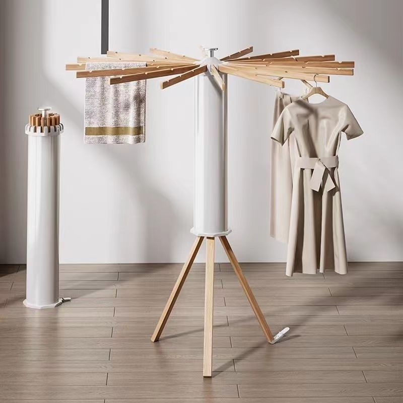 WH008 - Invisible  Household Balcony Indoor Folding Drying Rack image 0