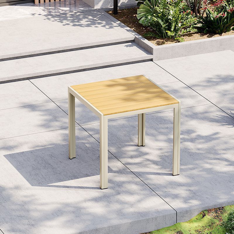ODS007 - Outdoor Wood-Plastic Patio Table and Chair image 2