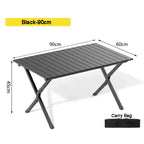 ODS004 - Carbon Steel Folding Camping Table – Roll-Up Outdoor Picnic Table image 8