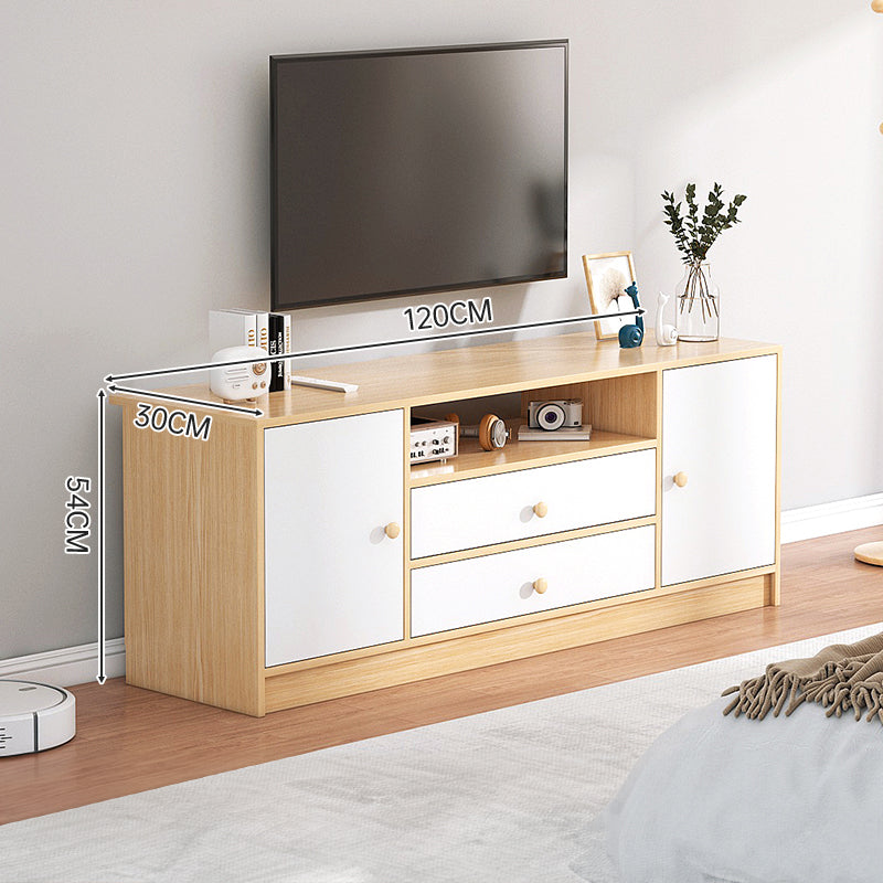 TV009 - Modern TV Stand with Storage Drawer & Cabinet image 3