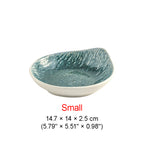 DISH010 - Japanese Style Ceramic Salad Plate Dessert Plate image 4