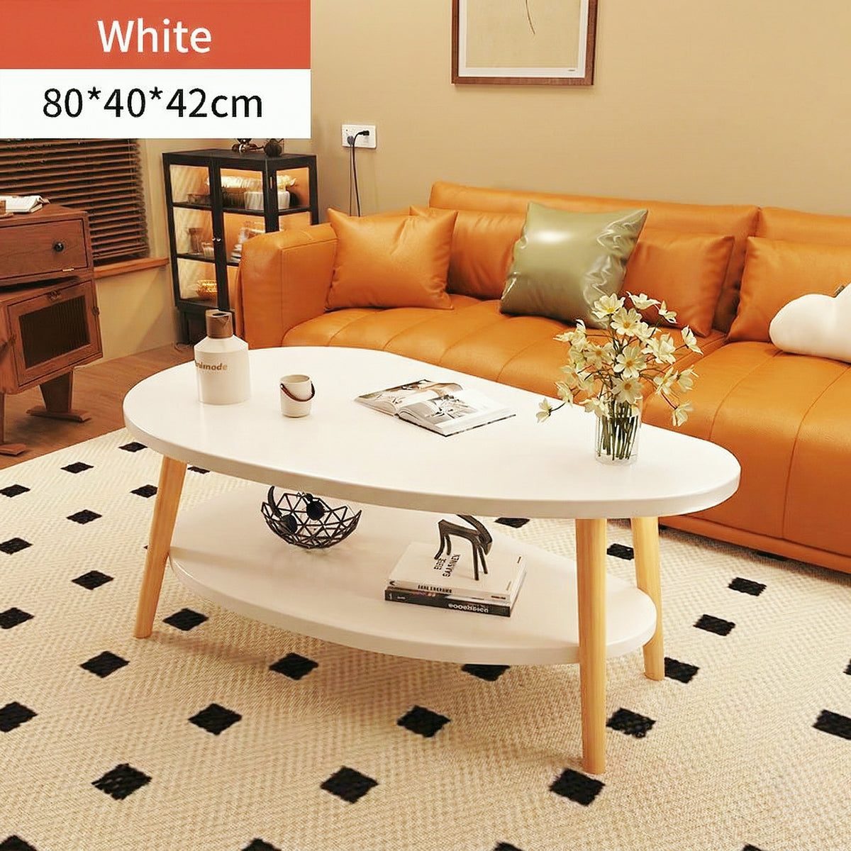 EDB050 - Muse Oval Coffee Table image 1