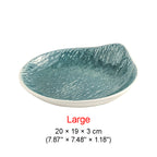 DISH010 - Japanese Style Ceramic Salad Plate Dessert Plate image 6