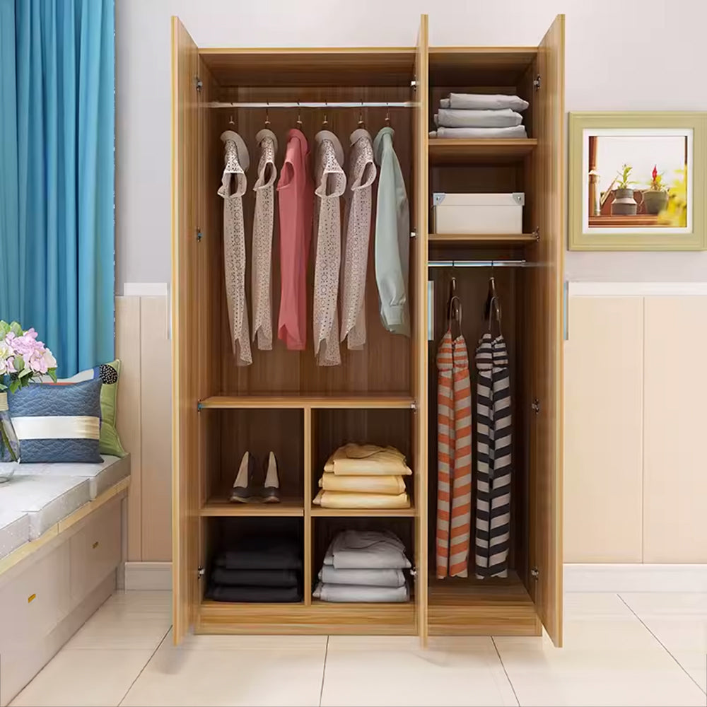 CC025 - Modern Simple Wooden Wardrobe image 2