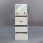 DR011 - Flip-Top Dresser Multi-Function Cabinet Small Storage image 2