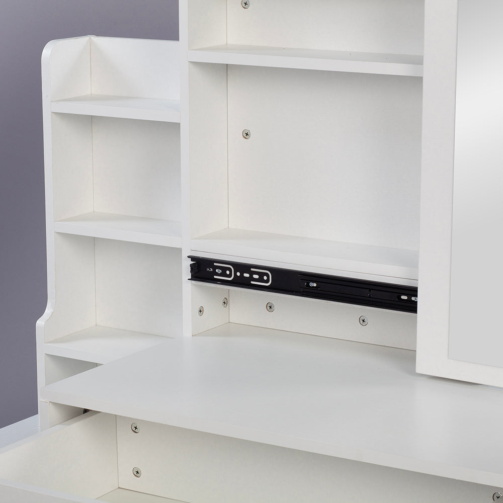 DR012 - Modern Makeup Mirror Table image 8
