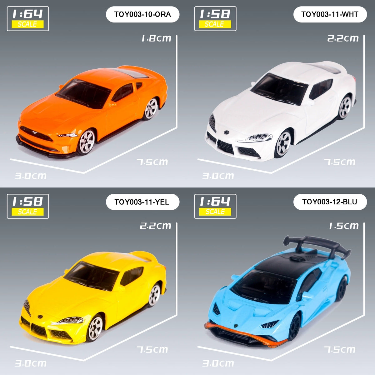 TOY003 - Diecast Car Model Collection – Realistic Miniature Vehicles image 2