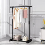 WH015 - Minimalist Floor Standing Clothes Rack image 4