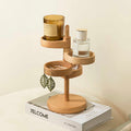 TYP-330 - Wooden Multi-Layer Rotating Storage Rack image 0